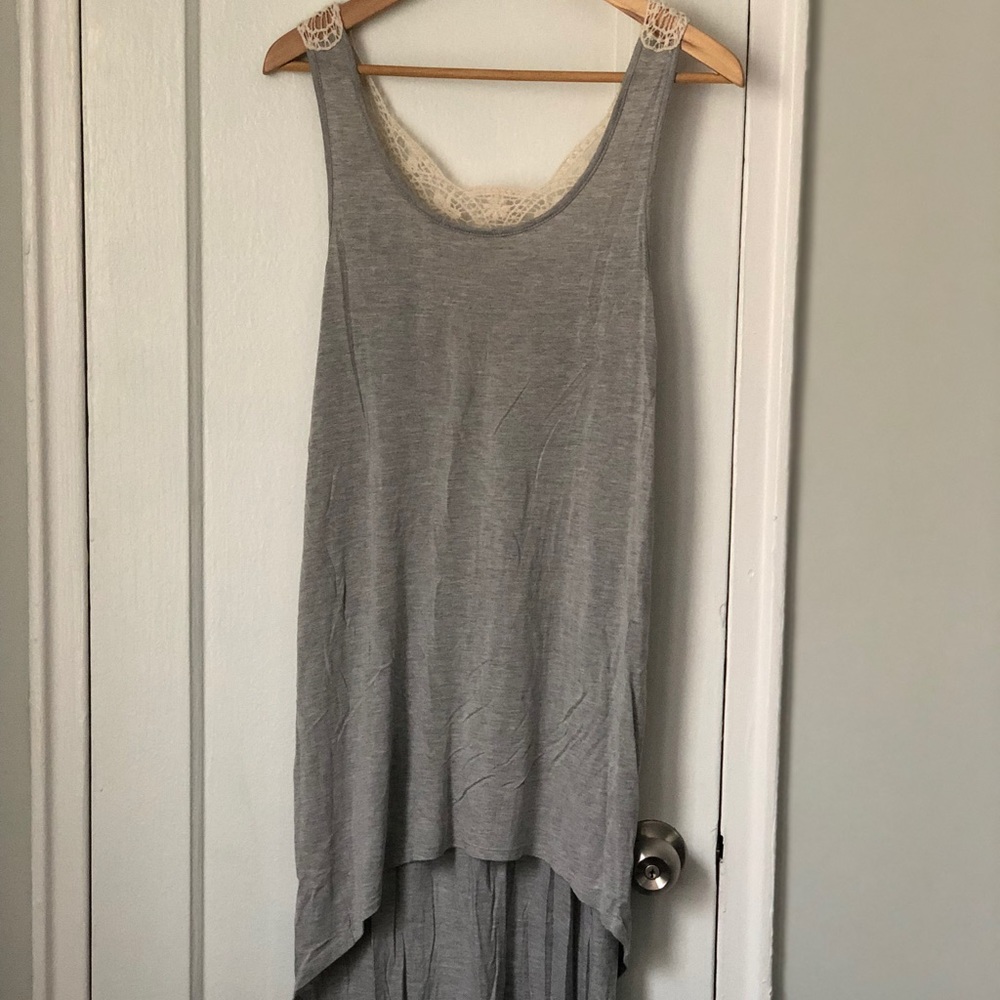 Laced Hi-Low Dress